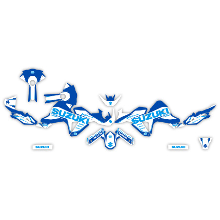 Suzuki V-Strom DE SE 650 800 1050 motorcycle graphics | Custom sticker kit