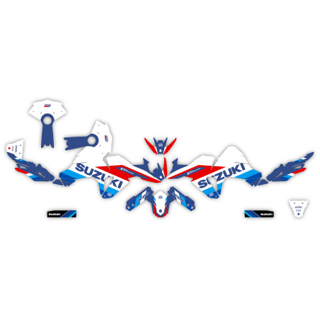 Suzuki V-Strom DE SE 650 800 1050 motorcycle graphics | Custom sticker kit