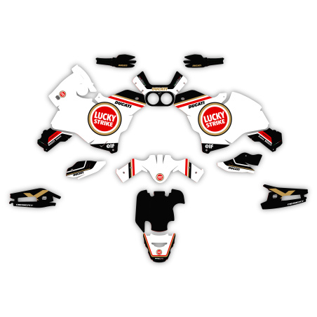 Kit déco moto Adventure Ducati | Kit d’autocollants personnalisés