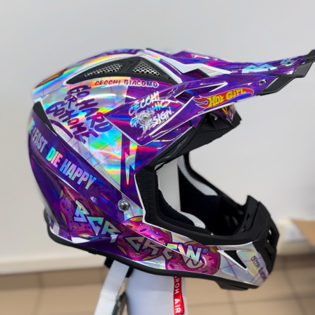 Customize your helmet | Full custom stickers kit for motorbike helmet