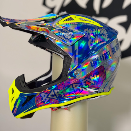 Customize your helmet | Full custom stickers kit for motorbike helmet
