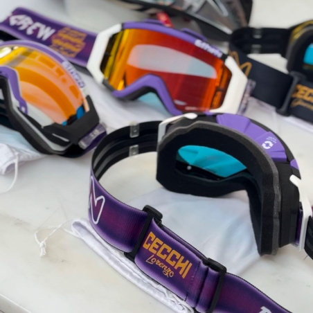 CUSTOM MOTORCYCLE GOGGLES MASK - MOTOCROSS ENDURO MOTARD