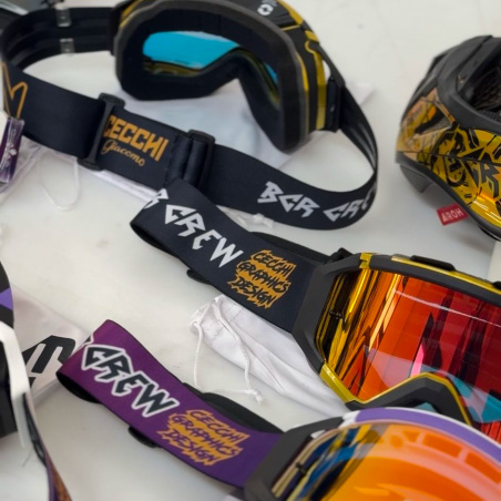 CUSTOM MOTORCYCLE GOGGLES MASK - MOTOCROSS ENDURO MOTARD