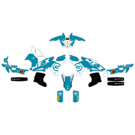 Kit déco moto Cf Moto 800 mt-X adventure| Kit d’autocollants personnalisés