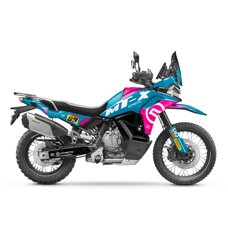 Cf Moto 800 mt-X motorcycle graphics | Custom sticker kit