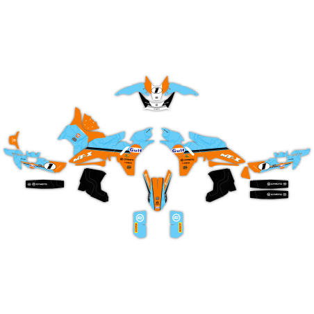 Kit déco moto Cf Moto 800 mt-X adventure| Kit d’autocollants personnalisés