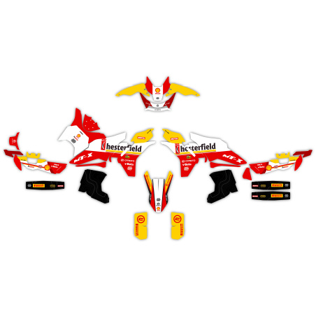 Kit déco moto Cf Moto 800 mt-X adventure| Kit d’autocollants personnalisés
