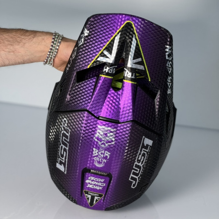 Customize your helmet | Full custom stickers kit for motorbike helmet