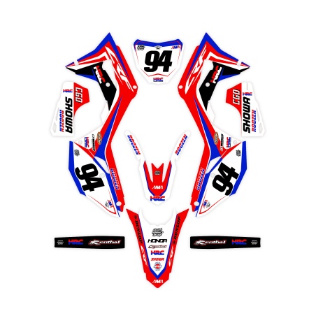 Kit déco moto Honda | Kit d’autocollants personnalisés