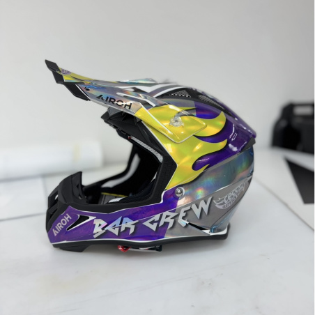 Customize your helmet | Full custom stickers kit for motorbike helmet