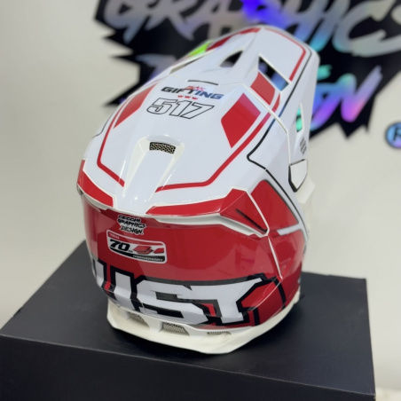 Customize your helmet | Full custom stickers kit for motorbike helmet