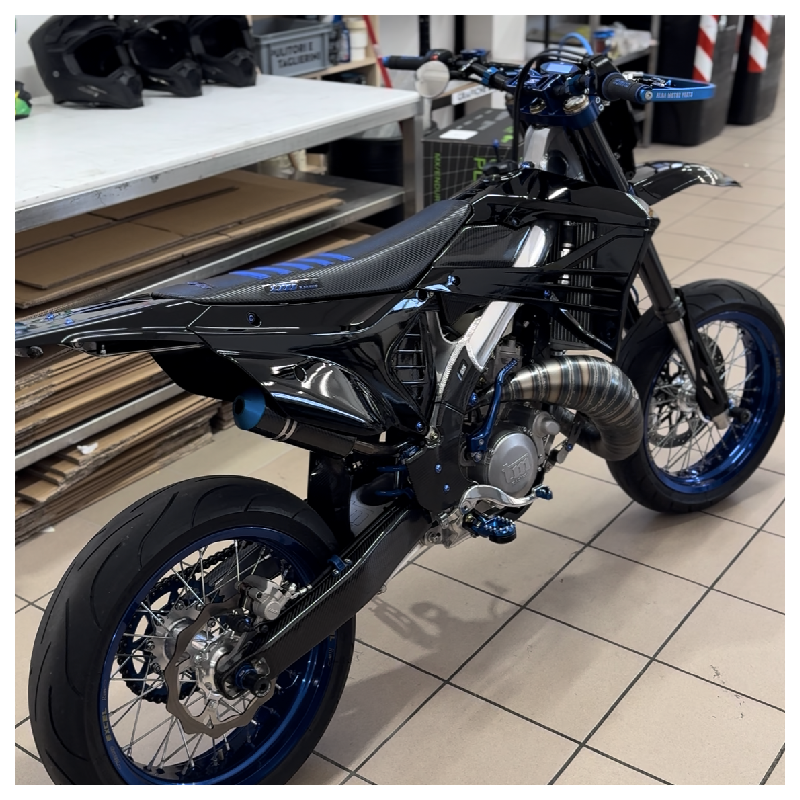 Black plastic kit for TM 2T fi 2022-2025
