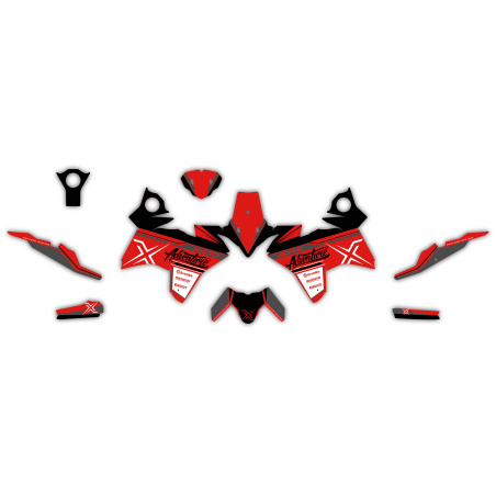 MORINI X-CAPE 650 motorcycle graphics | Custom sticker kit
