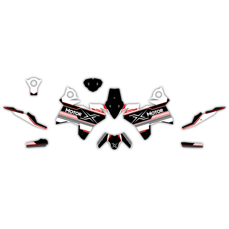 MORINI X-CAPE 650 motorcycle graphics | Custom sticker kit