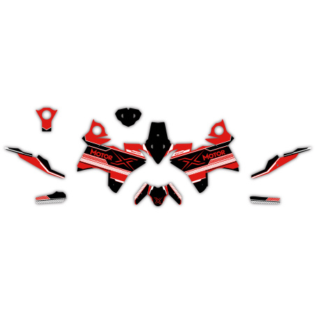 MORINI X-CAPE 650 motorcycle graphics | Custom sticker kit