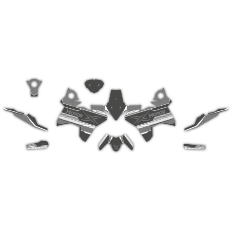 Kit déco moto MORINI X-CAPE 650 adventure| Kit d’autocollants personnalisés
