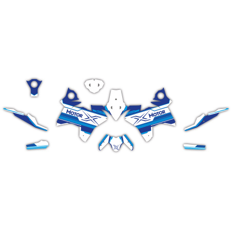 MORINI X-CAPE 650 motorcycle graphics | Custom sticker kit