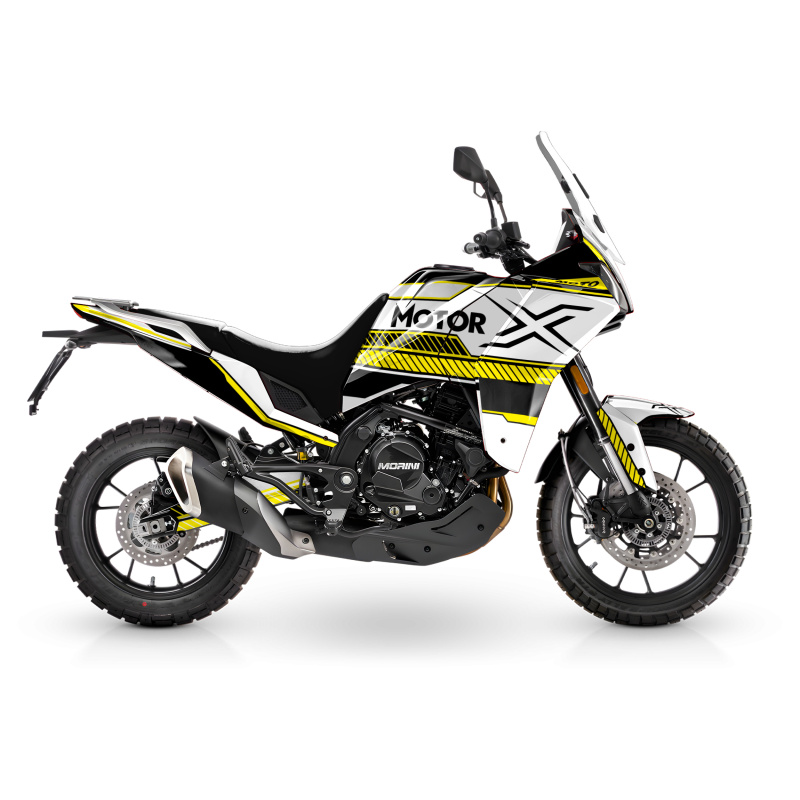 MORINI X-CAPE 650 motorcycle graphics | Custom sticker kit
