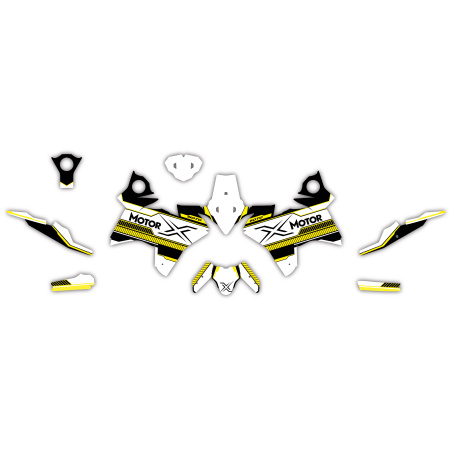 MORINI X-CAPE 650 motorcycle graphics | Custom sticker kit