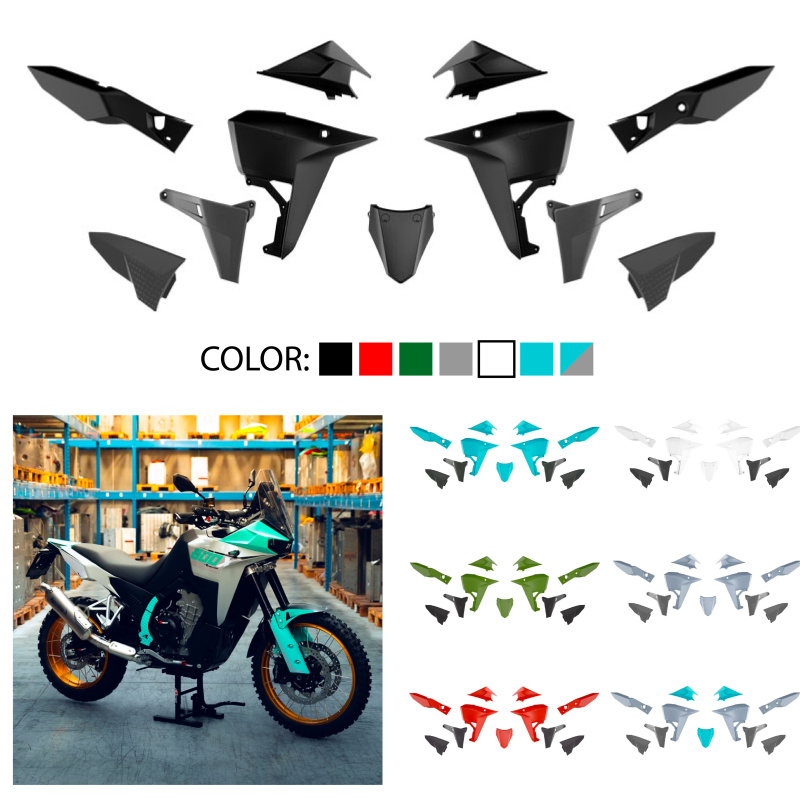 Plastic kit for your bike Kove 800x  | Choose the color