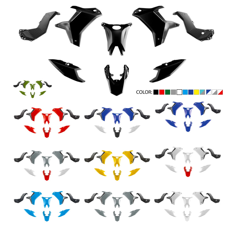 Plastic kit for your bike YAMAHA TENERE 700 T7  | Choose the color