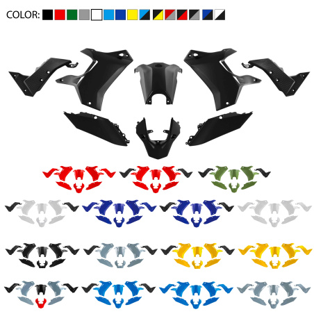 Plastic kit for your bike YAMAHA TENERE 700 T7  | Choose the color