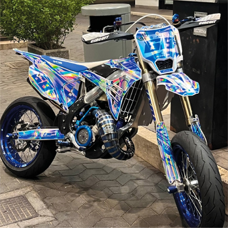 Full custom SCOOTER  graphics kit! | Motocross, enduro, motard, ecc...