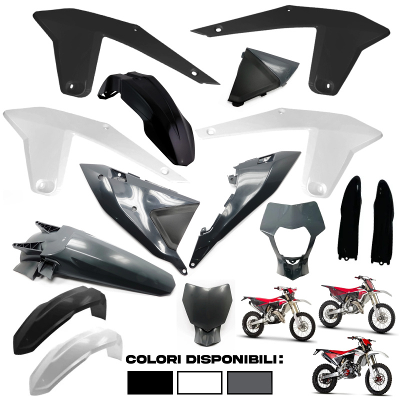Plastic kit for your bike Fantic | Choose the color