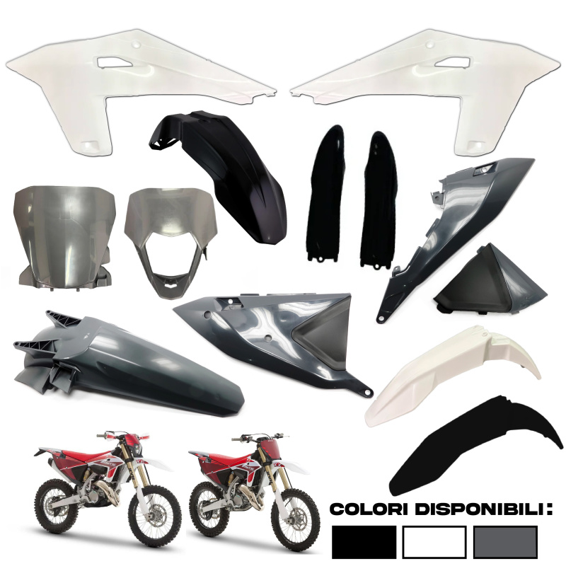 Kit Plastiche per la tua moto Fantic | Scegli il colore