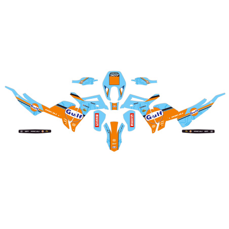 Kit déco moto Rieju Rally 307| Kit d’autocollants personnalisés