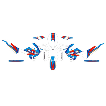 Kit déco moto Rieju Rally 307| Kit d’autocollants personnalisés