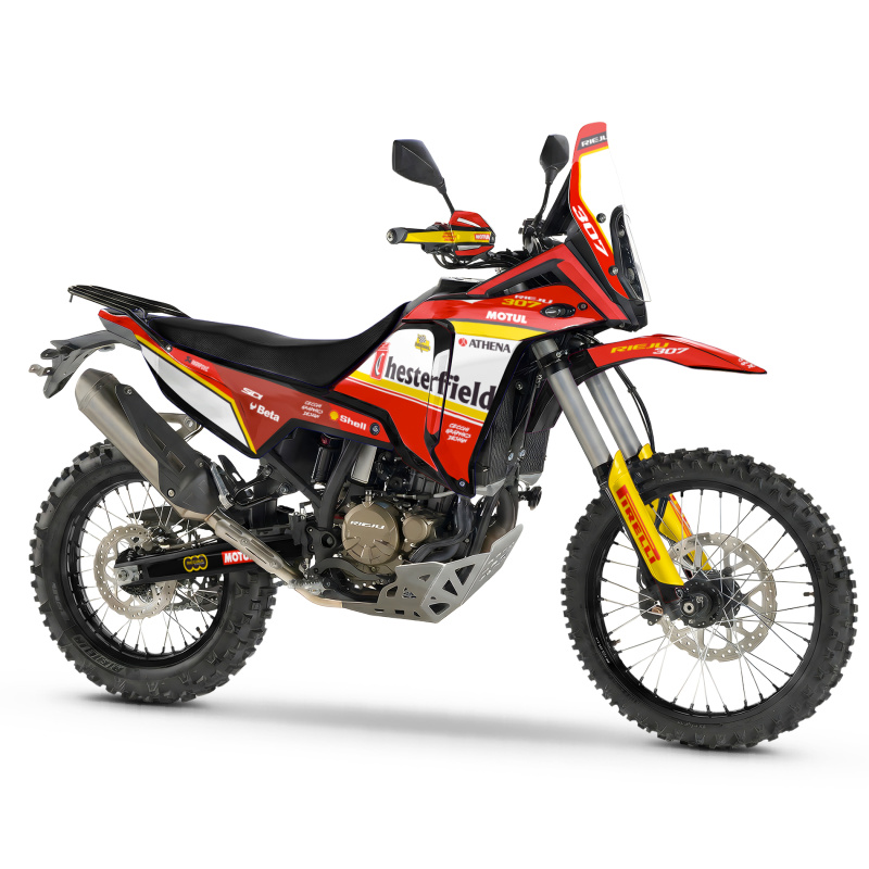 Kit déco moto Rieju Rally 307| Kit d’autocollants personnalisés