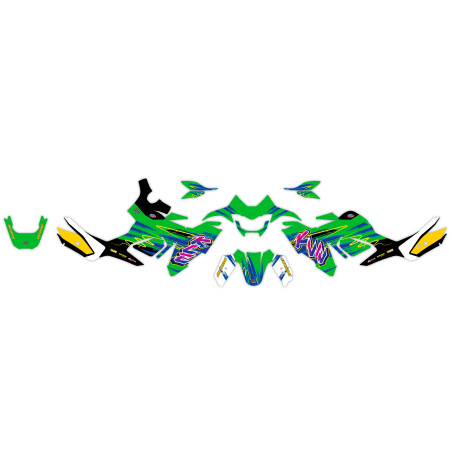 Grafiche moto KAWASAKI KLE 500| Kit adesivi Personalizzati