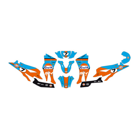 Kit déco moto SCOOTER SH, BOOSTER, AEROX,...| Kit d’autocollants personnalisés