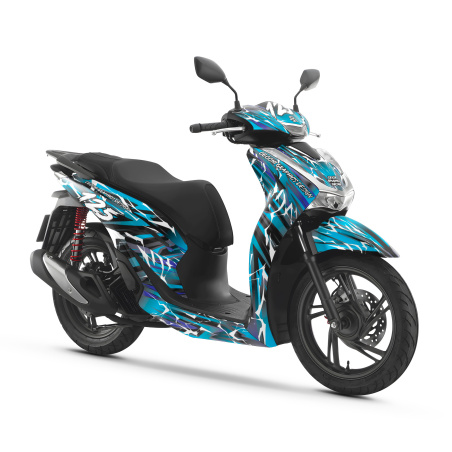 Kit déco moto SCOOTER SH, BOOSTER, AEROX,...| Kit d’autocollants personnalisés