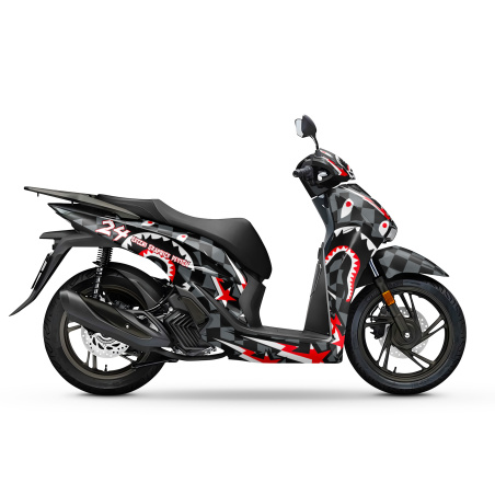 Kit déco moto SCOOTER SH, BOOSTER, AEROX,...| Kit d’autocollants personnalisés