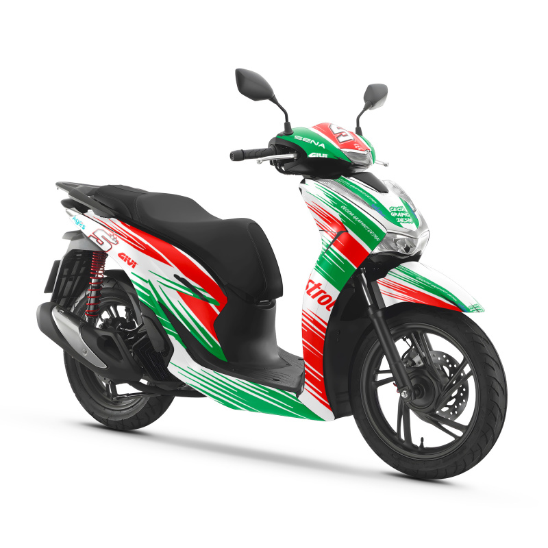 SCOOTER SH, BOOSTER, AEROX,...  graphics | Custom sticker kit