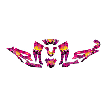 SCOOTER SH, BOOSTER, AEROX,...  graphics | Custom sticker kit