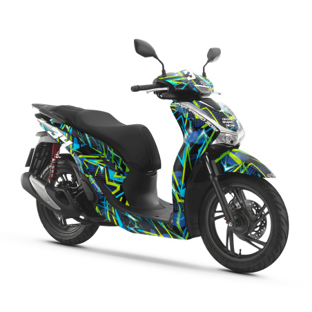 SCOOTER SH, BOOSTER, AEROX,...  graphics | Custom sticker kit