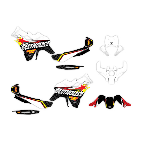 Grafiche moto VOGE 300 800 900 RALLY| Kit adesivi Personalizzati