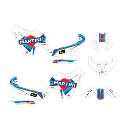 Grafiche moto VOGE 300 800 900 RALLY| Kit adesivi Personalizzati