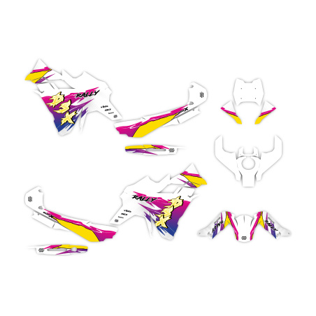 Grafiche moto VOGE 300 800 900 RALLY| Kit adesivi Personalizzati