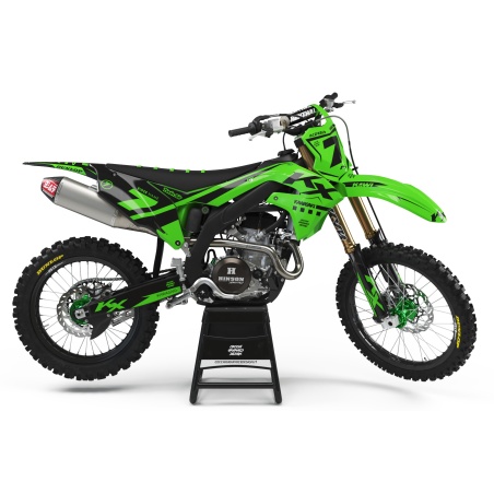 Kit déco moto Kawasaki | Kit d’autocollants personnalisés