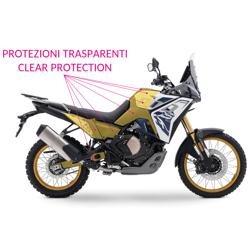 Clear Adhesive Protectors for VOGE 800 DSX - Scratch-Resistant and Durable