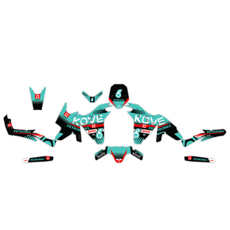 Kit déco moto Kove 800 X| Kit d’autocollants personnalisés