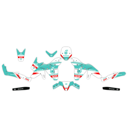 Kit déco moto Kove 800 X| Kit d’autocollants personnalisés
