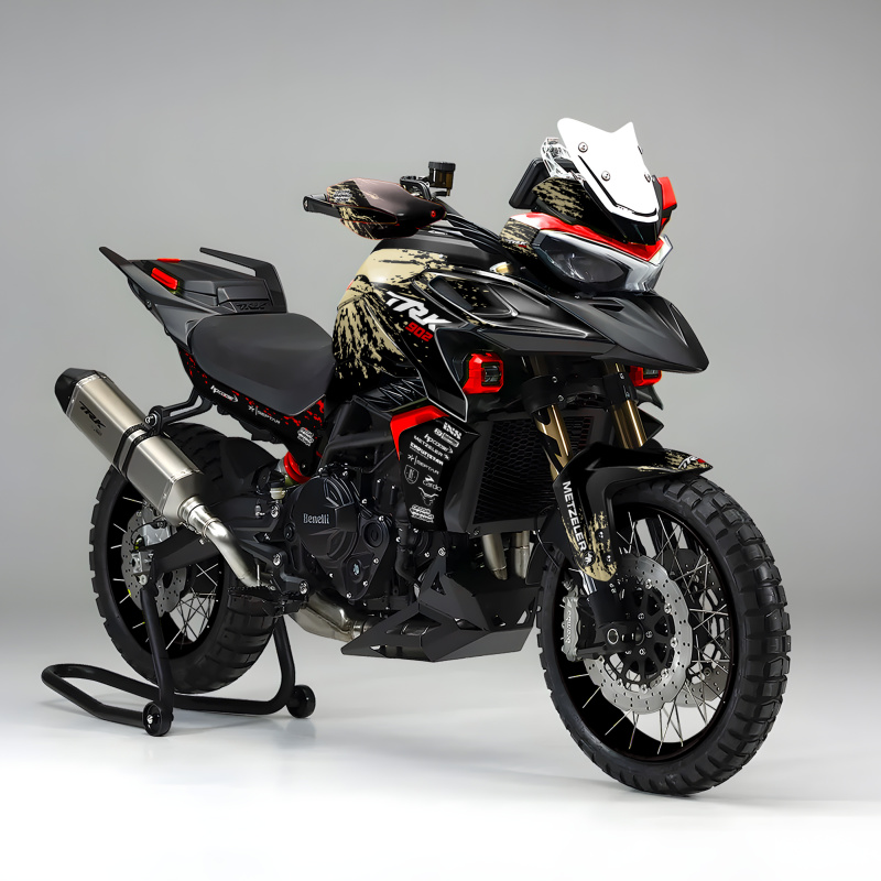 Grafiche moto BENELLI TRK 902 | Kit adesivi Personalizzati