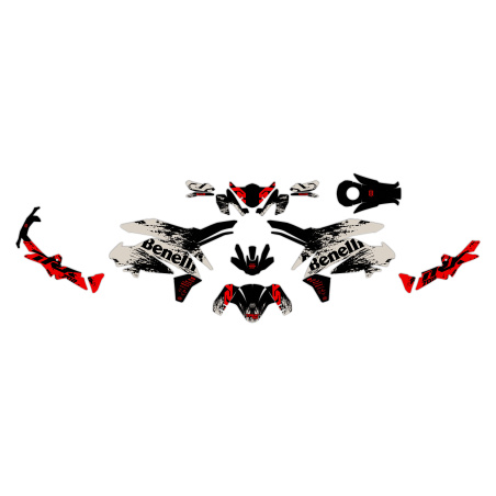 Grafiche moto BENELLI TRK 702 | Kit adesivi Personalizzati