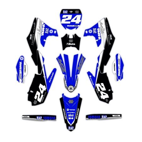 Kit déco moto Yamaha | Kit d’autocollants personnalisés