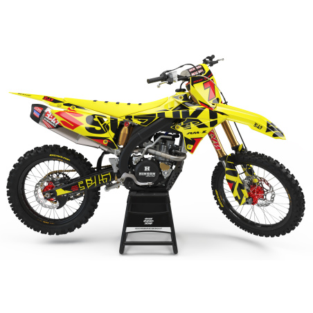 Kit déco moto Suzuki | Kit d’autocollants personnalisés